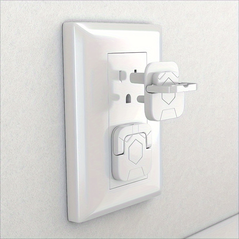 Outlet Cover Baby - ฝาครอบปลั๊กไฟ 12/50 ชิ้น ป้องกันเด็ก ปลอดภัยสำหรับเด็ก พร้อมที่จับซ่อน