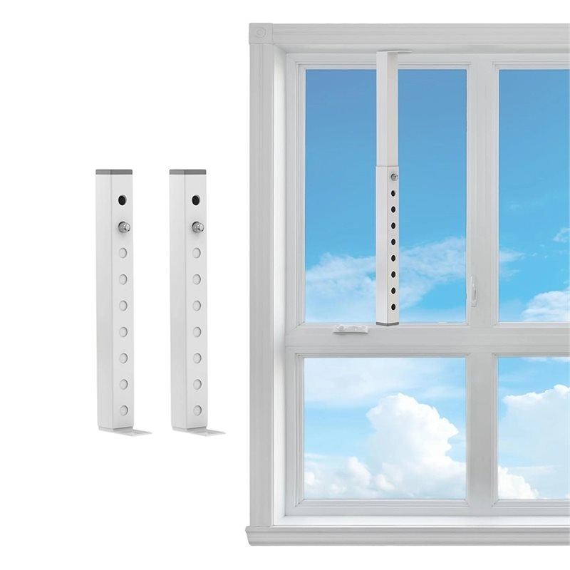 Window Lock Bar - T19C ชุดล็อคหน้าต่างปรับระดับได้ 2 ชิ้น สำหรับความปลอดภัยของเด็ก