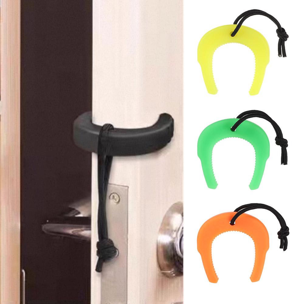 Door Stop Alarm - ยางคุณภาพสูงประตู Jam Wedge นักผจญเพลิงเกียร์ยางประตูใช้งานง่ายประตู Stop Alarm