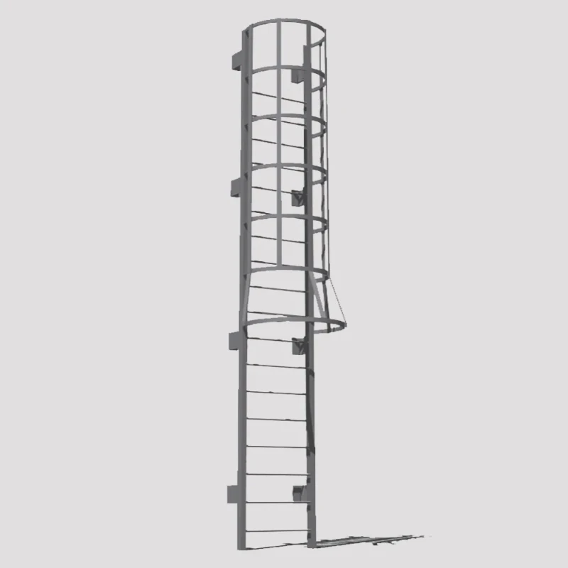 Fire Escape Ladder - บันไดกรงแมวแนวตั้งสำหรับใช้งานกลางแจ้งในโรงงาน บันไดหนีไฟอะลูมิเนียม บันไดเหล็กหล่อ บันไดกรงแนวตั้งสำหรับใช้งานภายในและภายนอกอาคาร