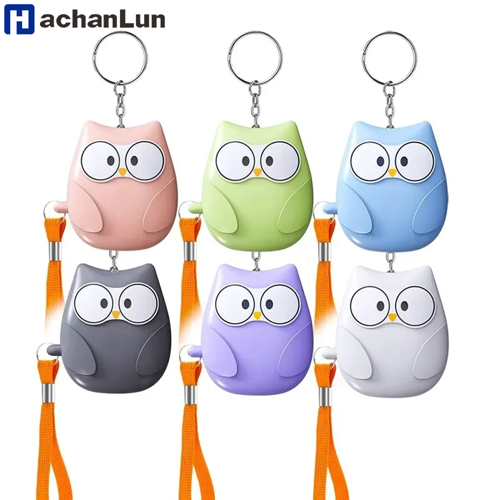Personal Alarm Keychain - สัญญาณเตือนการป้องกันตัวเองส่วนบุคคล, สัญญาณเตือนพวงกุญแจส่วนบุคคล, สัญญาณเตือนความปลอดภัยไซเรนป้องกันตัวเอง 130db สําหรับเด็กผู้หญิง