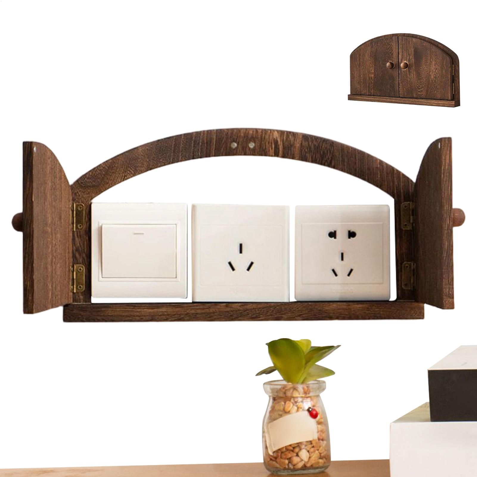 Outlet Cover Baby - ฝาครอบเต้ารับไฟฟ้าลายเทพนิยาย ฝาครอบเต้ารับไฟฟ้าป้องกันเด็ก ฝาครอบเต้ารับไฟฟ้าไม้ตกแต่ง แผ่นปิดเต้ารับไฟฟ้า ฝาครอบเต้ารับไฟฟ้าป้องกันเด็ก
