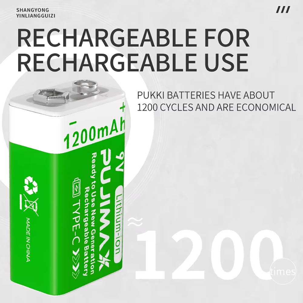 PUJIMAX 9V แบตเตอรี่แบบชาร์จไฟ - Co Detector Plug บทวิจารณ์และราคา