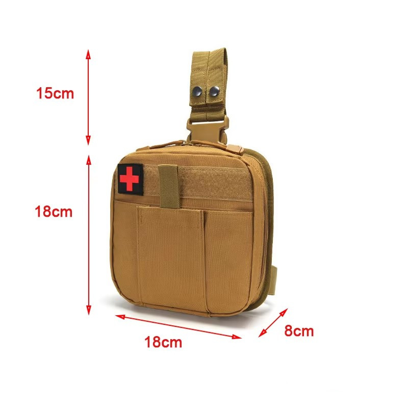 กระเป๋าคาดขา MOLLE สำหรับชุดปฐ - First Aid Bag Kit บทวิจารณ์และราคา