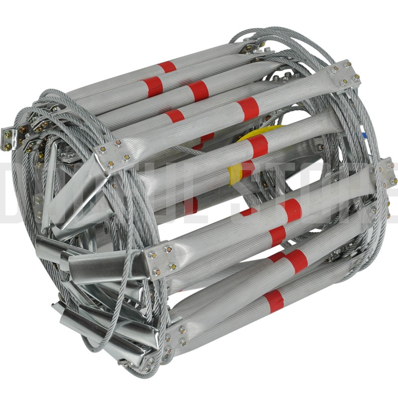 66FT Fire Escape บันได 20M พับ - Fire Escape Ladder บทวิจารณ์และราคา