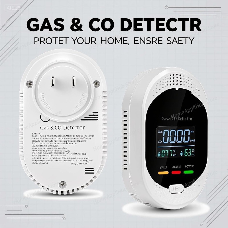 เครื่องตรวจจับ 4-in-1 พร้อมอุณ - Co Detector Plug บทวิจารณ์และราคา
