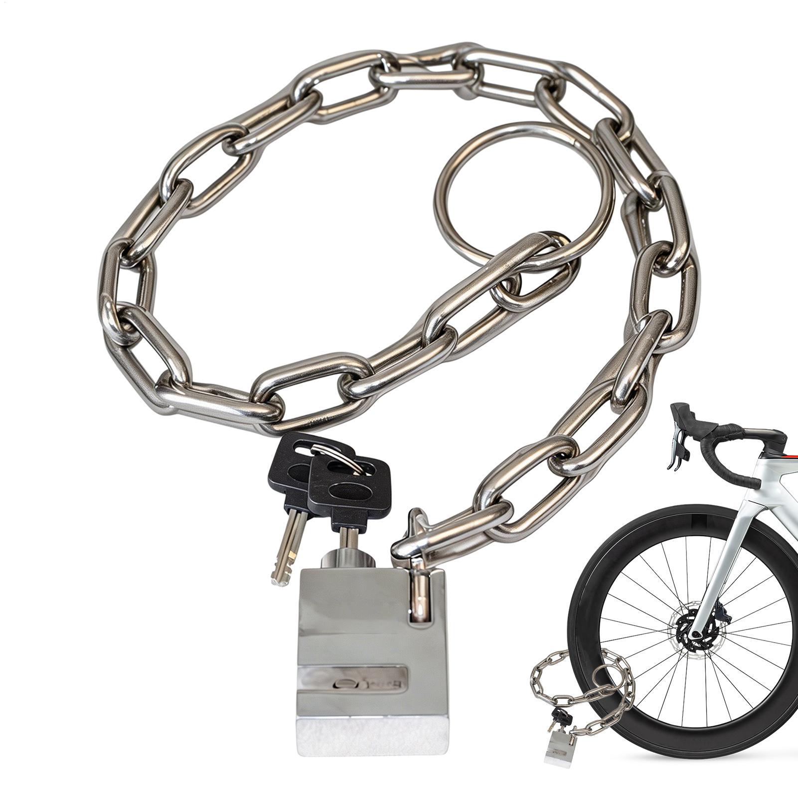 กุญแจล็อคโซ่จักรยานแบบหนาพิเศษ - Security Chain Door บทวิจารณ์และราคา