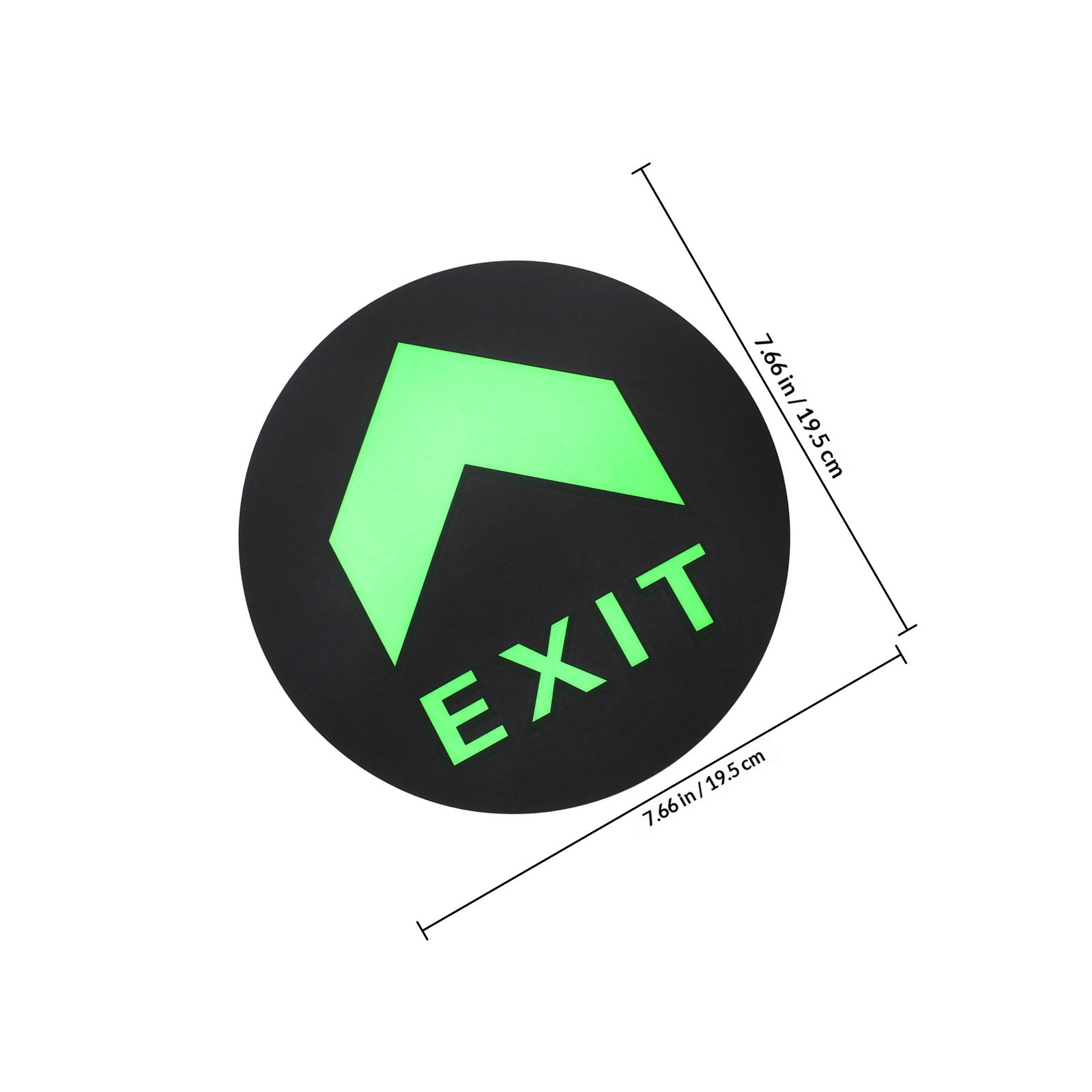สติกเกอร์สัญลักษณ์ทางออกเรืองแ - Emergency Exit Sign บทวิจารณ์และราคา