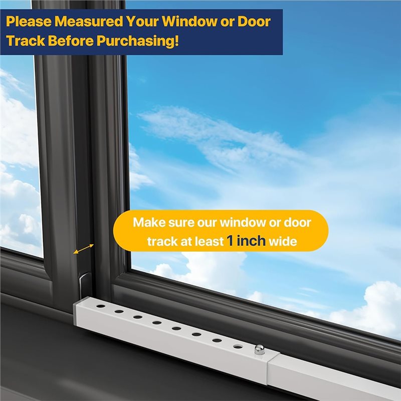 T19C ชุดล็อคหน้าต่างปรับระดับไ - Window Lock Bar บทวิจารณ์และราคา