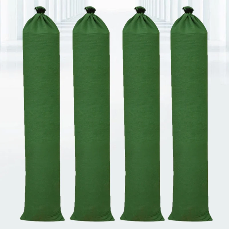 2 ชิ้นถุงทรายหนายาวผ้าใบ Sandb - Flood Barrier Bag บทวิจารณ์และราคา