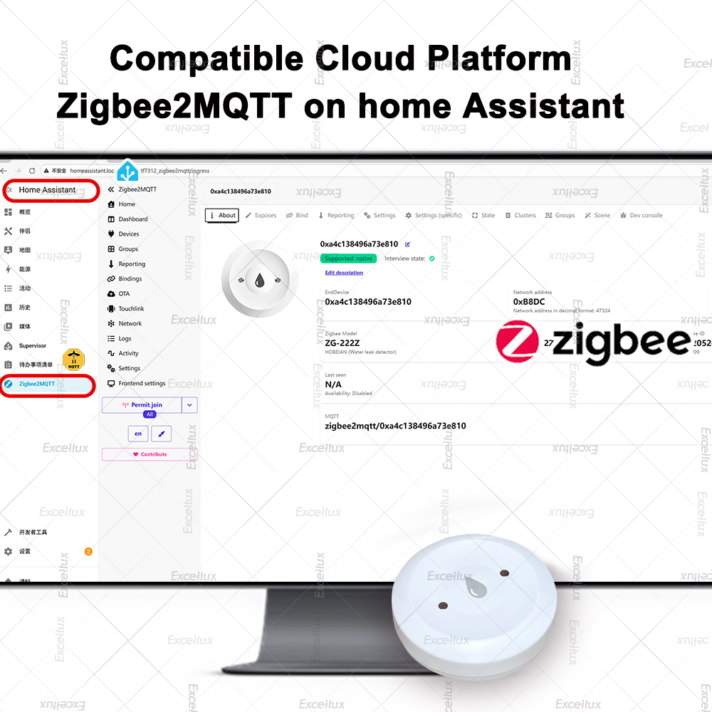 Zigbee เครื่องตรวจจับน้ํารั่วเ - Water Alarm Sensor บทวิจารณ์และราคา