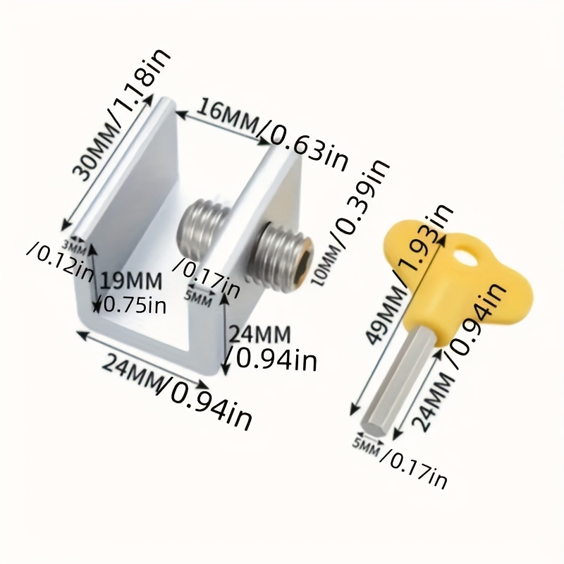 เลื่อน SASH Stopper ตู้ล็อคสาย - Window Lock Bar บทวิจารณ์และราคา