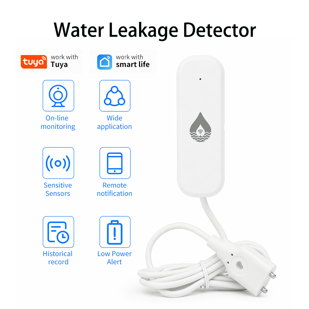 YFK WiFi/Zigbee เซ็นเซอร์แจ้งเ - Water Alarm Sensor บทวิจารณ์และราคา