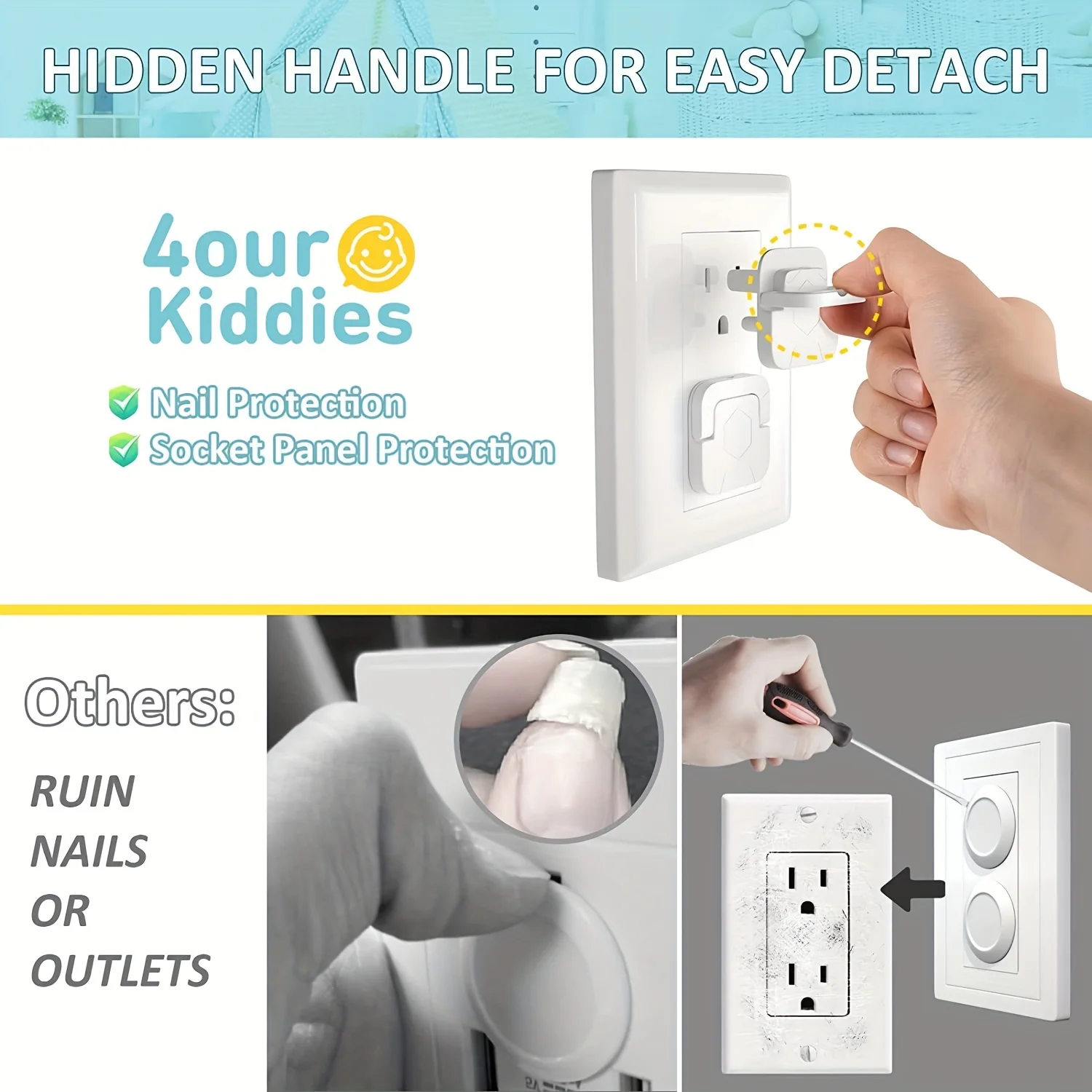ฝาครอบปลั๊กไฟป้องกันไฟดูดสำหรั - Outlet Cover Baby บทวิจารณ์และราคา