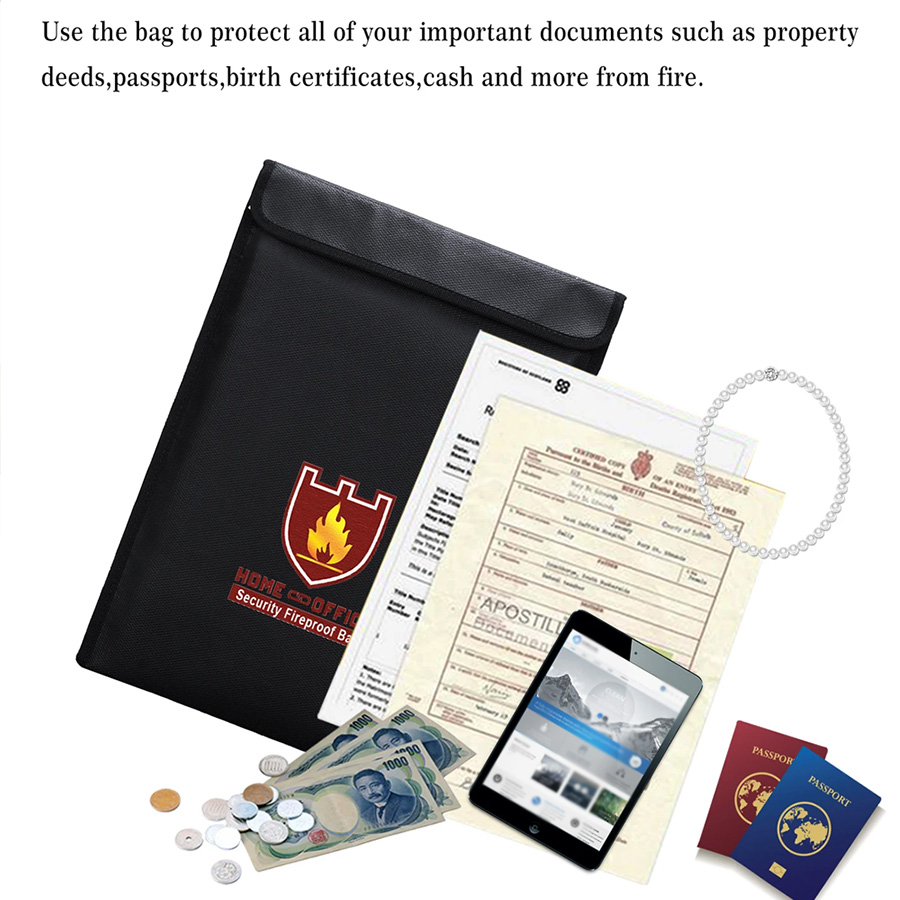 กระเป๋าเอกสารทนไฟและกันน้ํา กร - Fire Safe Document บทวิจารณ์และราคา