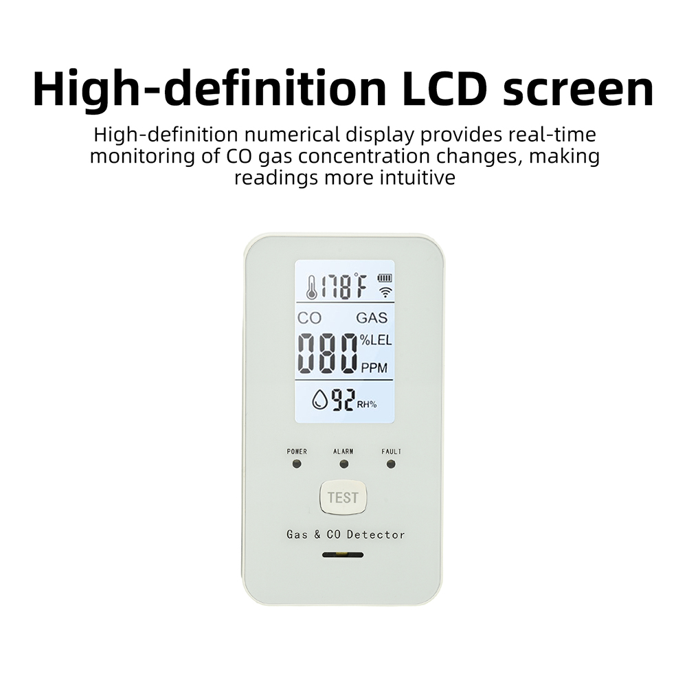 GC03 เครื่องตรวจจับก๊าซและ CO  - Co Detector Plug บทวิจารณ์และราคา