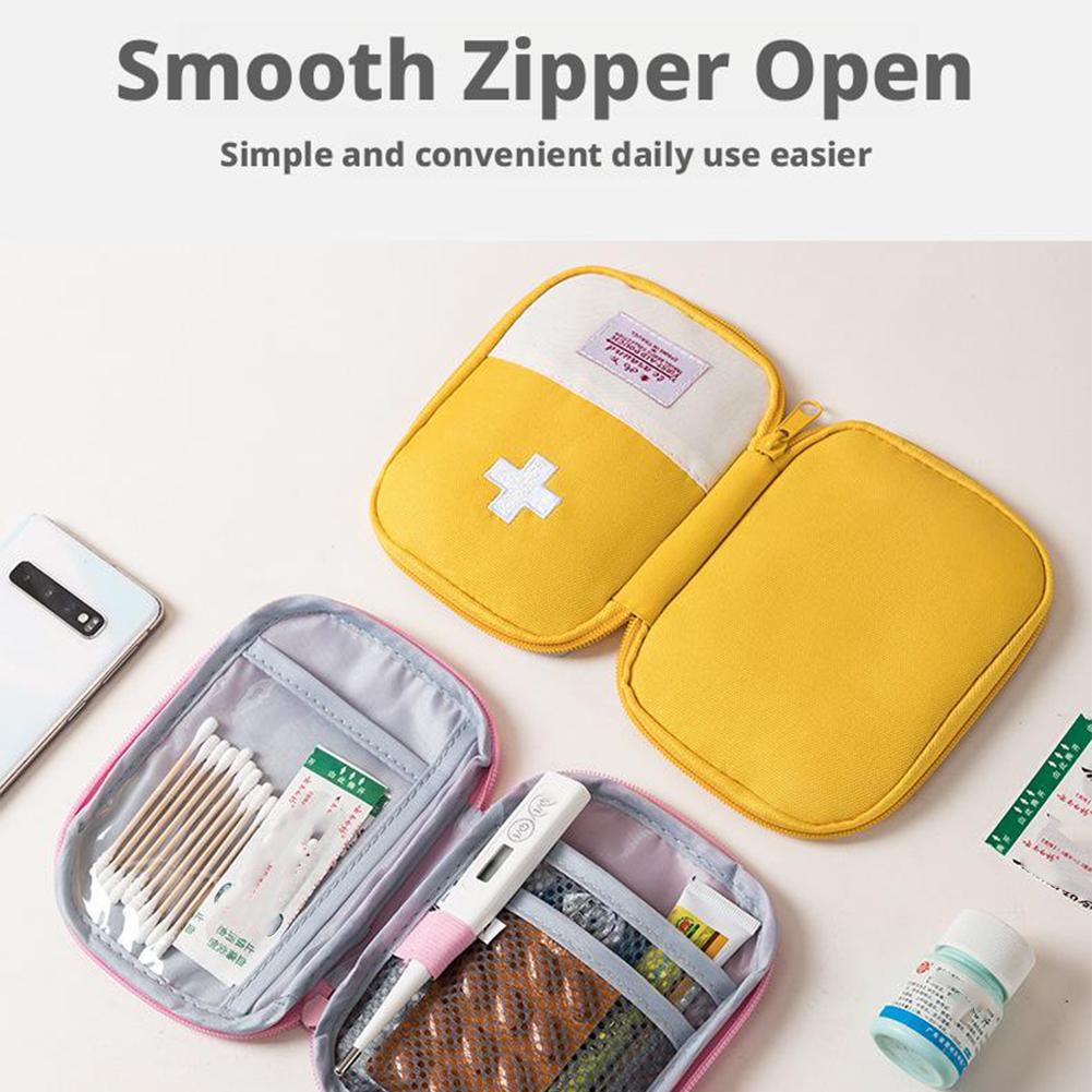 กระเป๋าชุดปฐมพยาบาลแบบพกพา กระ - First Aid Bag Kit บทวิจารณ์และราคา