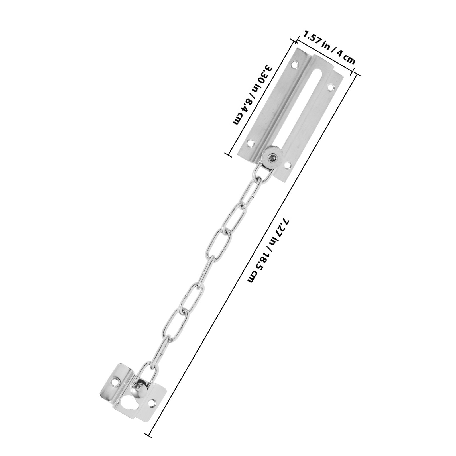 ตัวล็อคโซ่กันขโมย ตัวหยุดประตู - Security Chain Door บทวิจารณ์และราคา