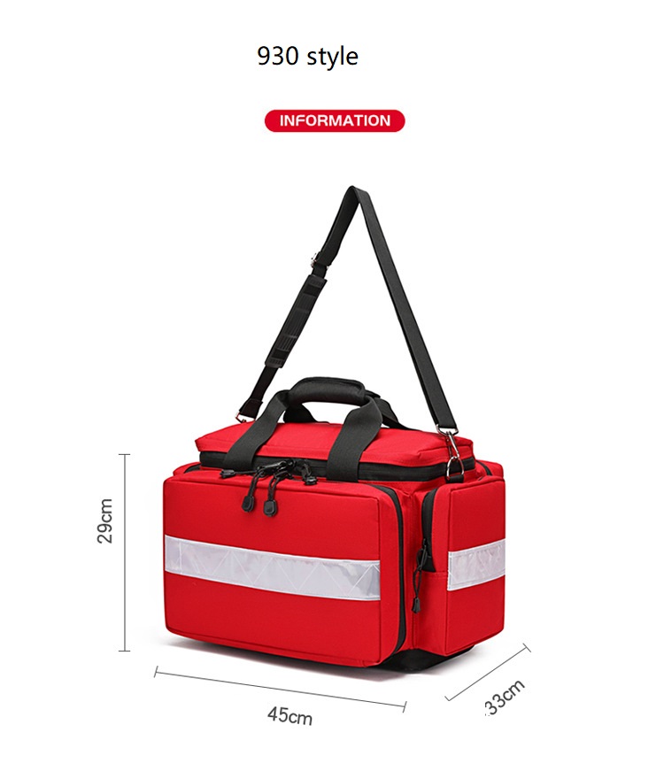ชุดปฐมพยาบาลกลางแจ้งความจุขนาด - First Aid Bag Kit บทวิจารณ์และราคา