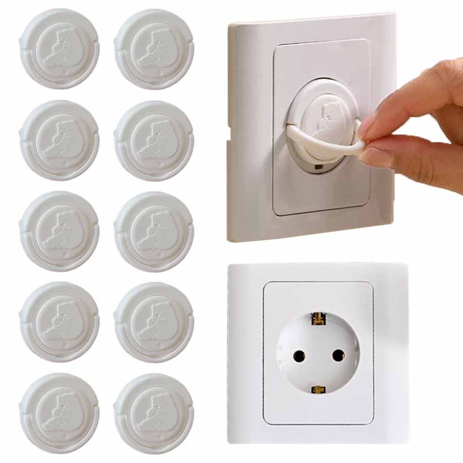 5/10pcs เด็กไฟฟ้าความปลอดภัยซ็ - Outlet Cover Baby บทวิจารณ์และราคา