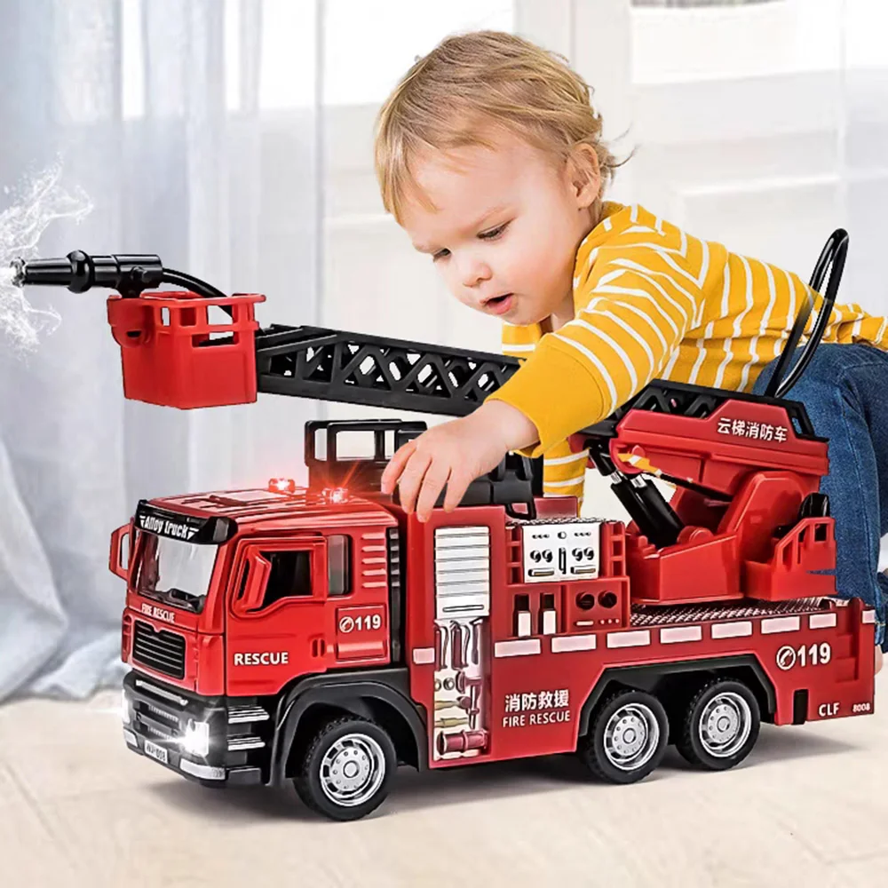 1/32 Fire Engine รถของเล่นรุ่น - Fire Escape Ladder บทวิจารณ์และราคา