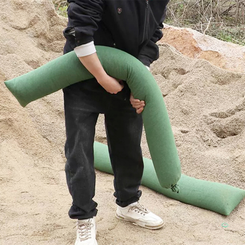 2 ชิ้นถุงทรายไร้ทรายป้องกันการ - Flood Barrier Bag บทวิจารณ์และราคา