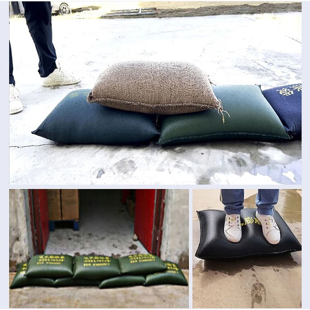 ถุงทรายดูดซับน้ำแบบใช้ซ้ำได้ 1 - Flood Barrier Bag บทวิจารณ์และราคา