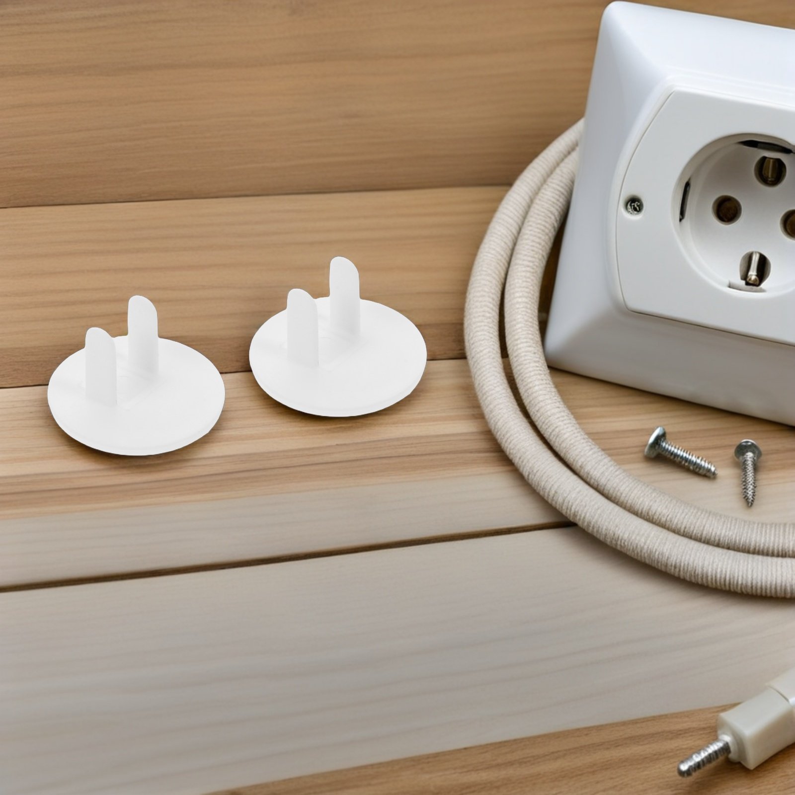 ฝาครอบปลั๊กไฟแบบป้องกันเด็ก 50 - Outlet Cover Baby บทวิจารณ์และราคา