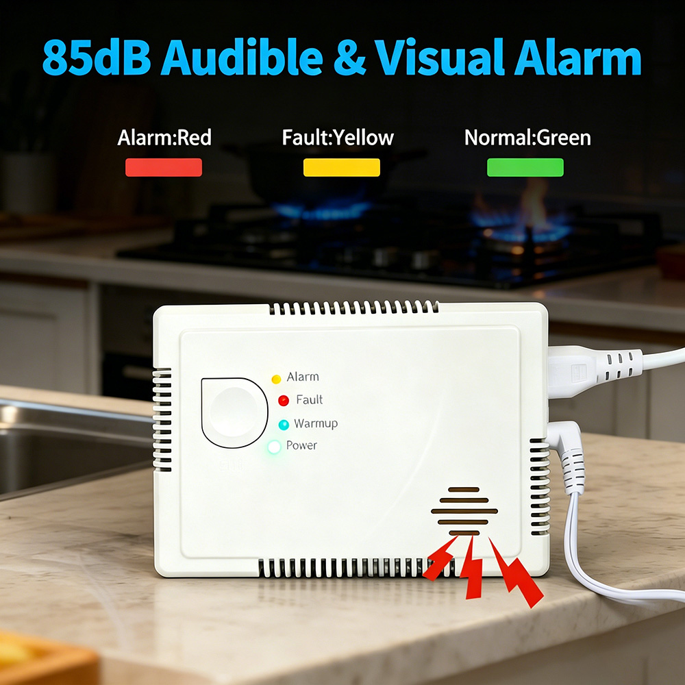 เครื่องตรวจจับก๊าซ CO รุ่น CCE - Co Detector Plug บทวิจารณ์และราคา