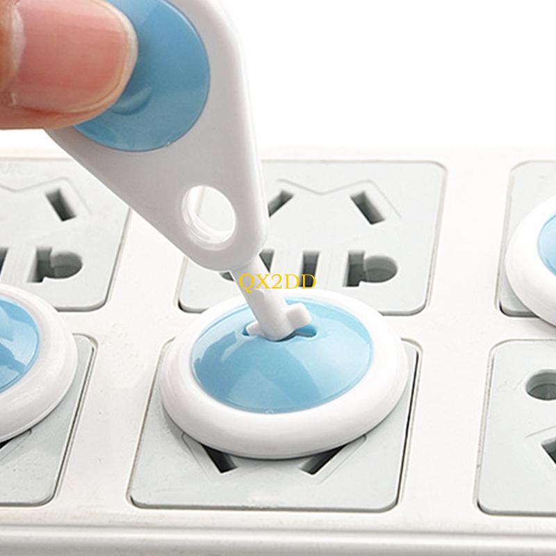 QX2D 6 ชิ้นซ็อกเก็ตเต้าเสียบไฟ - Outlet Cover Baby บทวิจารณ์และราคา
