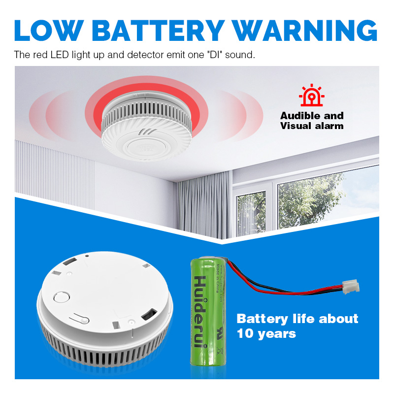 เครื่องตรวจจับควันบุหรี่อัจฉริ - Smoke Detector Interconnected บทวิจารณ์และราคา
