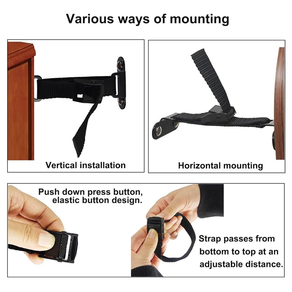 ตัวยึดเฟอร์นิเจอร์กันแผ่นดินไห - Earthquake Anchor Strap บทวิจารณ์และราคา