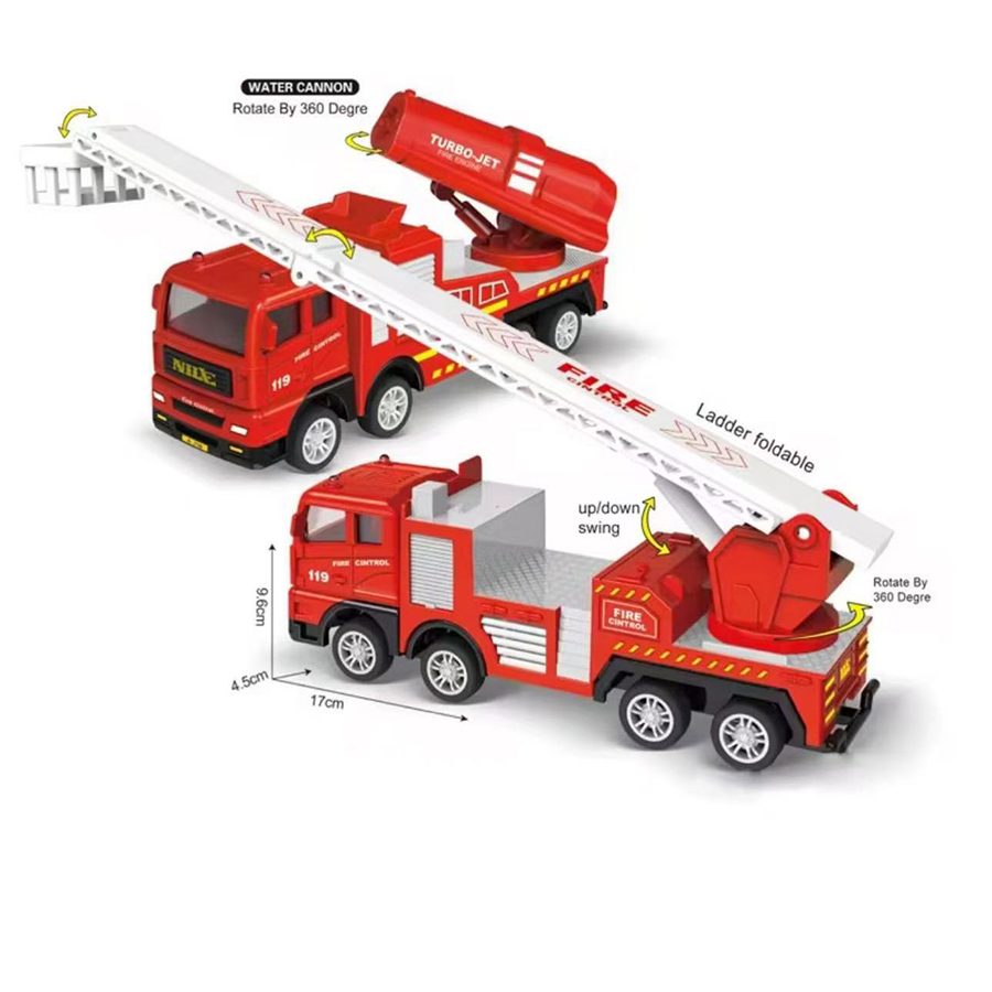 1 PC-รถดับเพลิง 1:32 การจำลองก - Fire Escape Ladder บทวิจารณ์และราคา