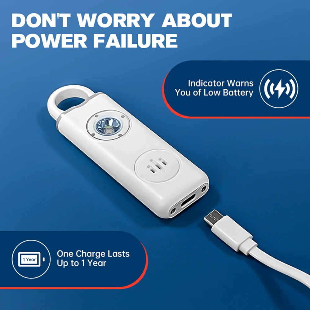 พวงกุญแจสัญญาณเตือนภัยส่วนบุคค - Personal Alarm Keychain บทวิจารณ์และราคา