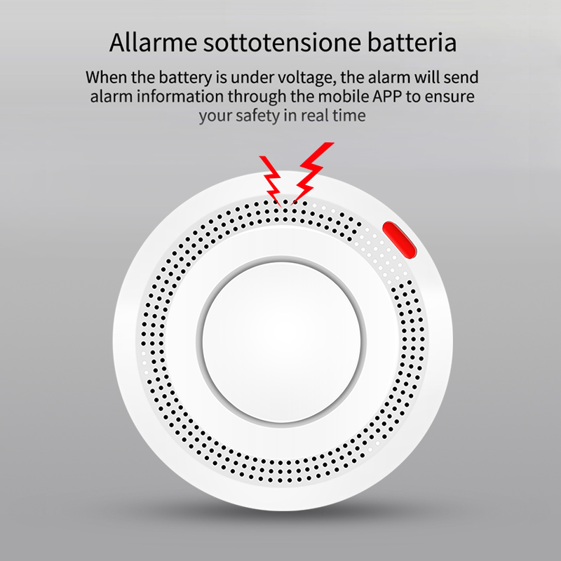 เซ็นเซอร์ตรวจจับควันอัจฉริยะ T - Smoke Detector Interconnected บทวิจารณ์และราคา