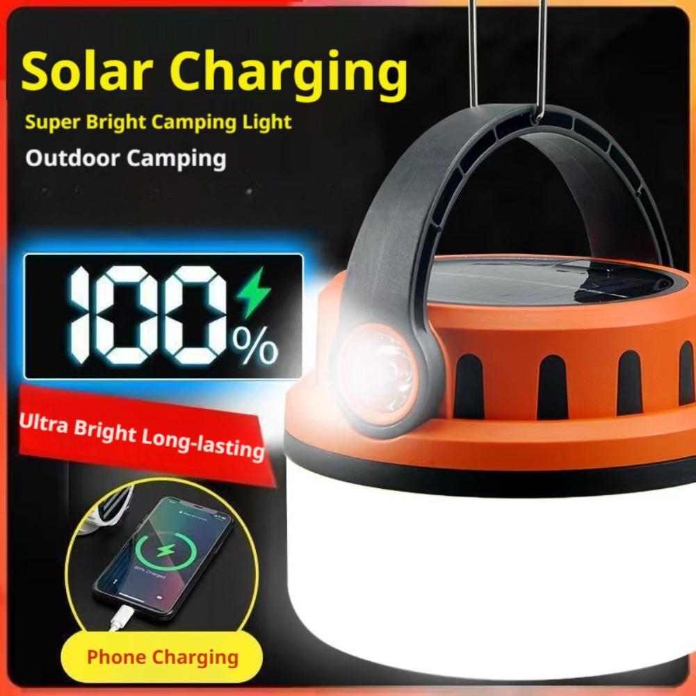 โคมไฟตั้งแคมป์แบบชาร์จพลังงานแ - Power Outage Light บทวิจารณ์และราคา